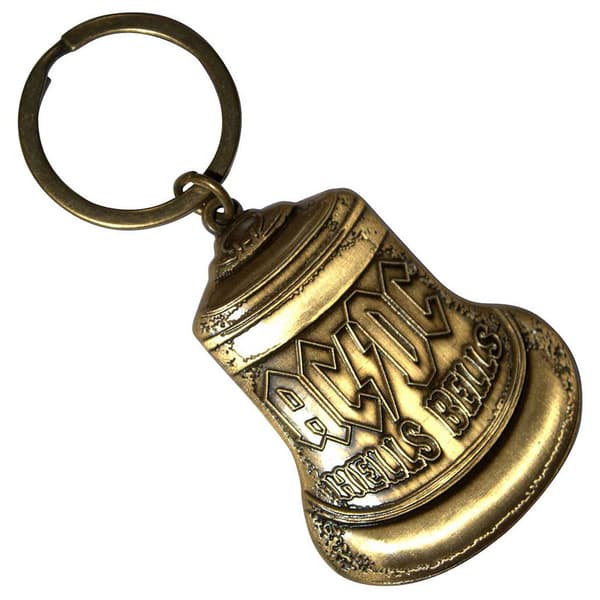 AC/DC Hells Bells Keychain One Size
