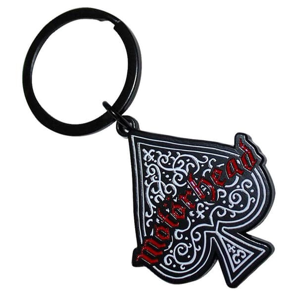 Motorhead Ace Of Spades Emblem Keychain One Size