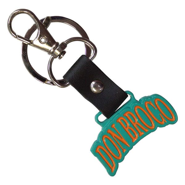 Don Broco Orange Band Logo Keychain Keychain One Size