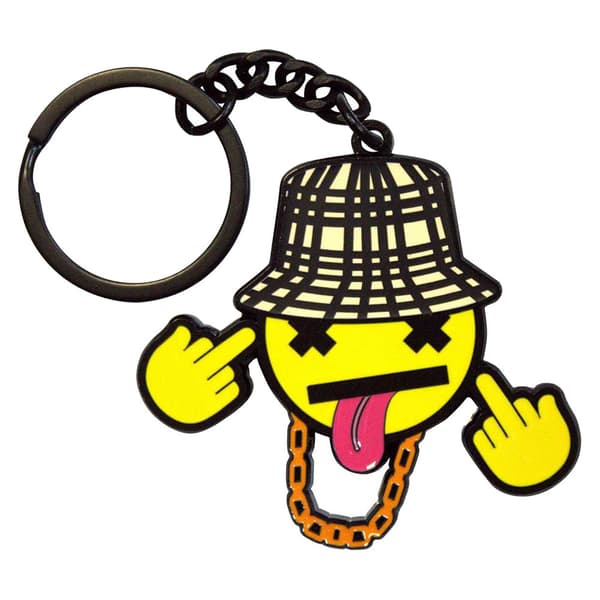 Bad Boy Chiller Disrespectful Emblem Crew Keychain One Size