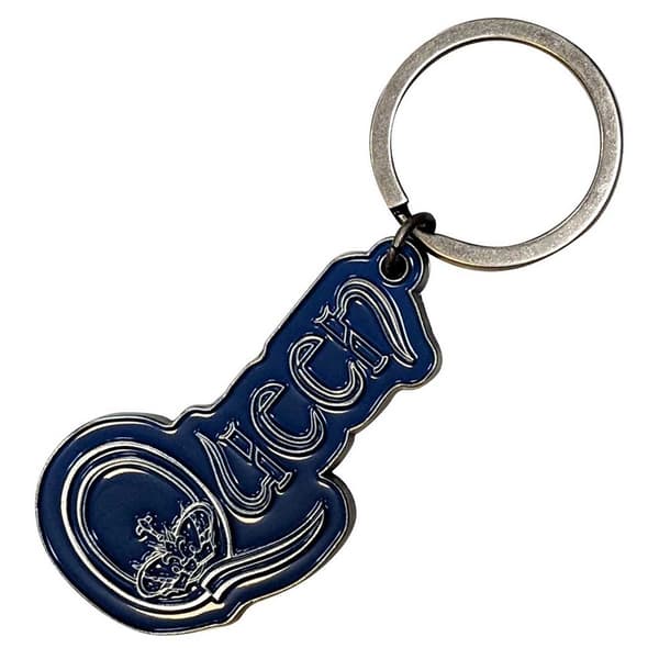 Queen Crown In Q Logo Keychain One Size