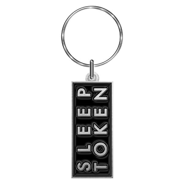 Sleep Token Band Logo Keyring Keychain One Size
