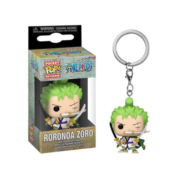 Funko Pocket Pop! - Funko - One Piece - Roronoa Zoro - Flerfärgad - Licensierad figur