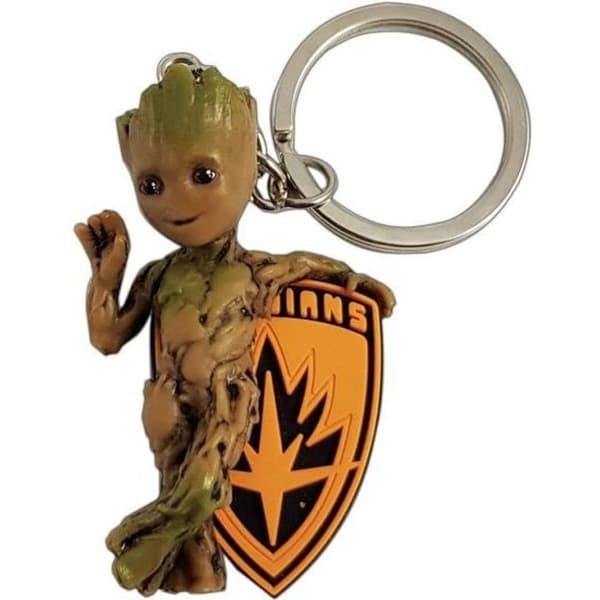 Nyckelring - BIOWORLD - Baby Groot - Flerfärgad - Plast - Unisex