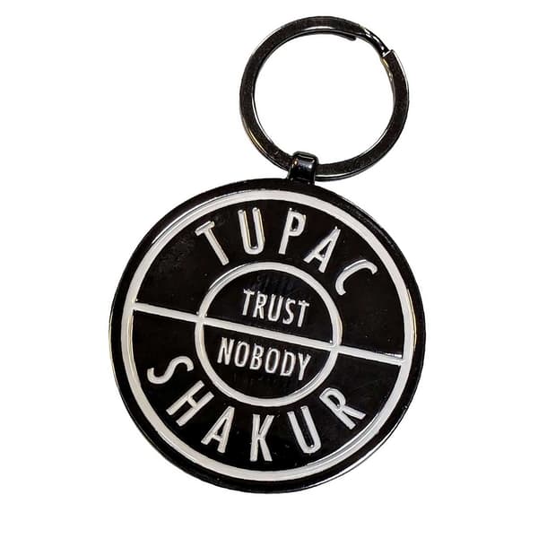 Tupac Shakur Trust Nobody Nyckelring