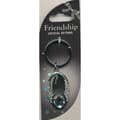 Miniatyrbild 7 av 10: Crystal Keyring Vänskaps med kristaller med bokstav eller tecken