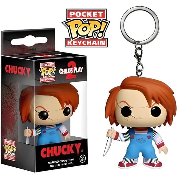 Chucky Nyckelring - Chucky Pocket Pop 4cm