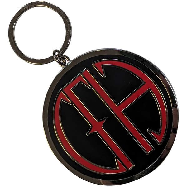 Pantera Cowboys From Hell Emblem Keyring Black/Red One Size