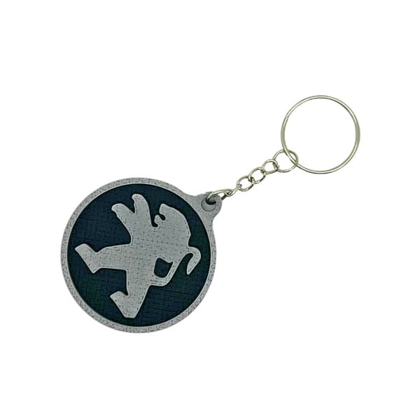 Nyckelring nyckelring emblem logotyp för Peugeot