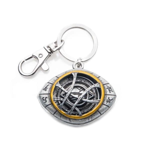 DOCTOR STRANGE - EYE OF AGAMOTTO - 3D METAL NYCKELRINGS1 STUDIO D