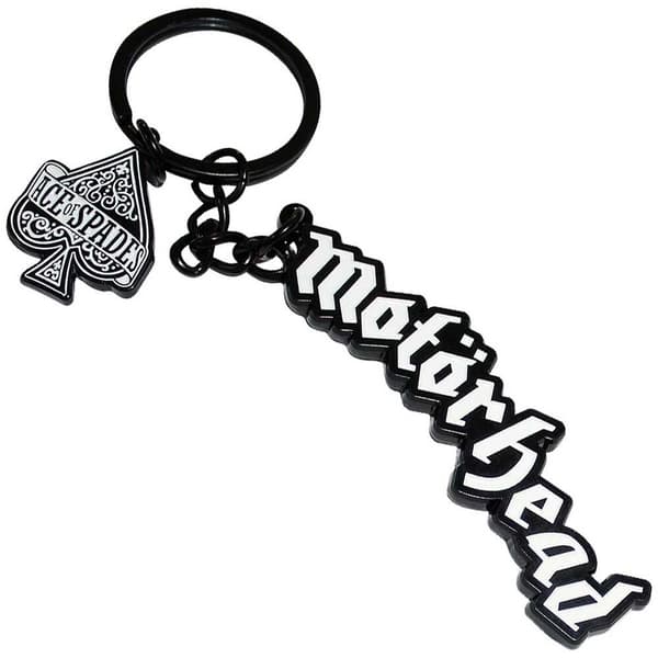 Motorhead Ace Of Spades Logo Nyckelring Black/White One Size