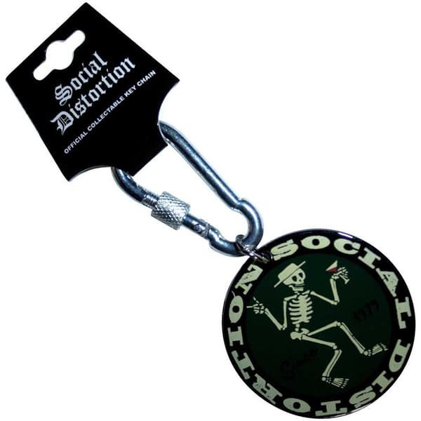 Social Distortion Classic Logo Keyring