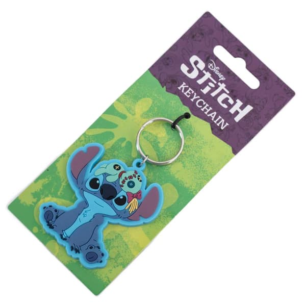 Lilo & Stitch PVC Stitch & Scrump nyckelring