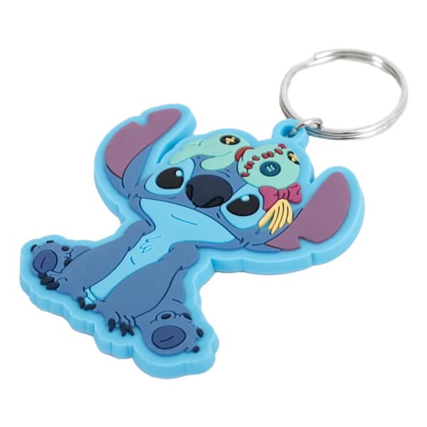 Lilo & Stitch PVC Stitch & Scrump nyckelring