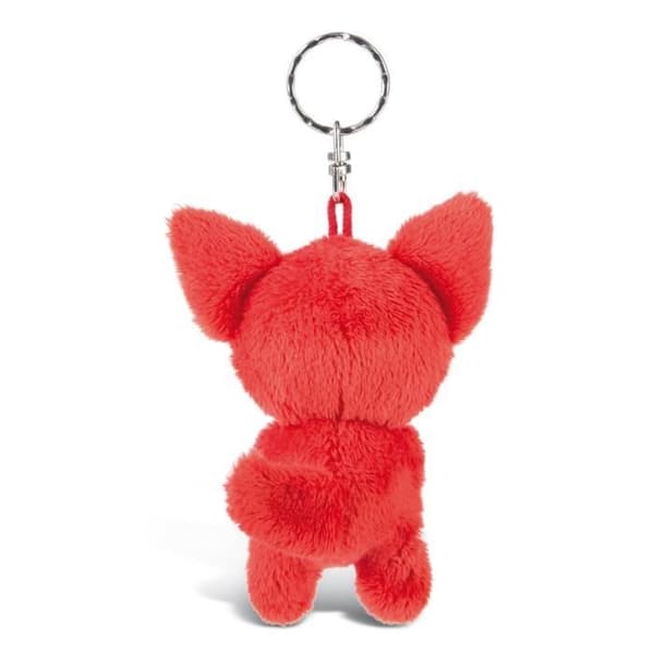 Nici nyckelring Glubschis Jayson junior mjukis 9 cm röd