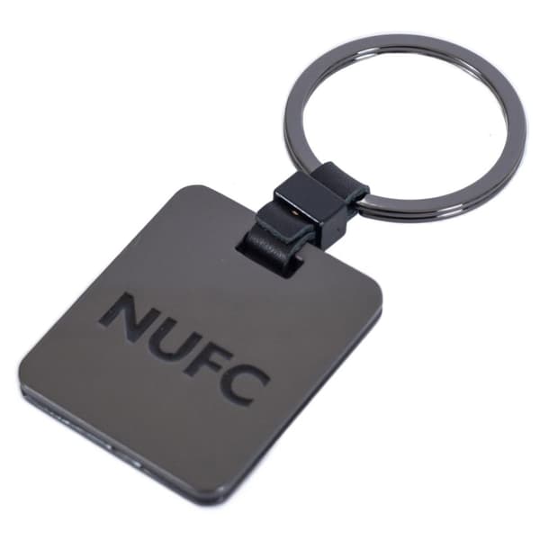 Newcastle United FC Leather Keyring