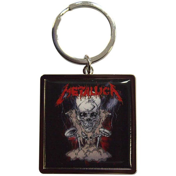 Metallica Skeleton Poster keyring Keychain One Size