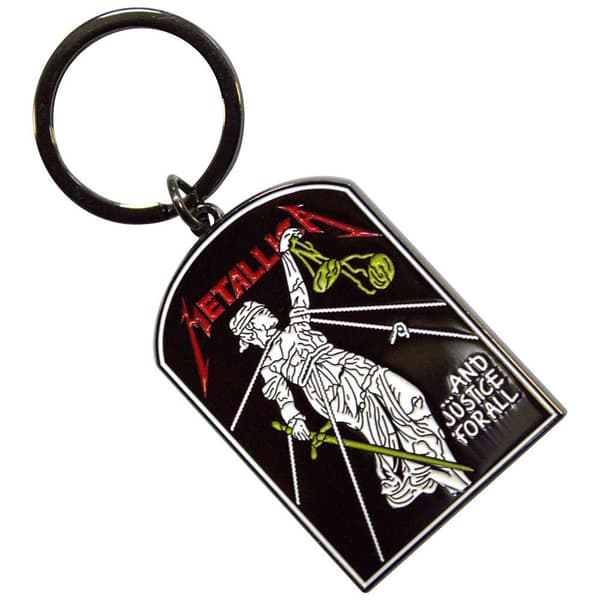 Metallica And Justice For All Tombstone keyring Keychain One Size