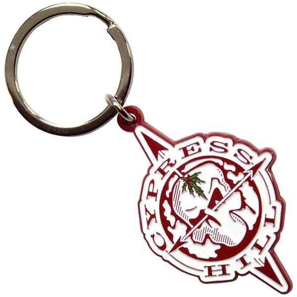 Cypress Hill Skull Compass keyring Keychain One Size