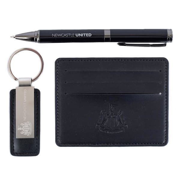 Newcastle United FC Leather Wallet Set
