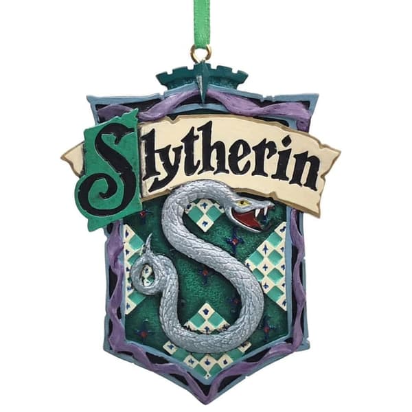 Nemesis Now Harry Potter Slytherin Crest Hanging Ornament 8cm