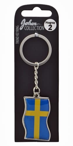 Svensk Flagga Nyckelring