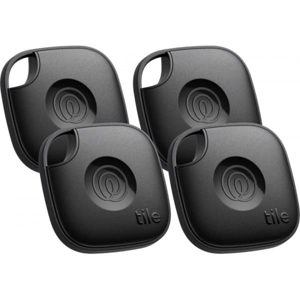 Tile Mate 2024 -sökare, 4-pack, svart