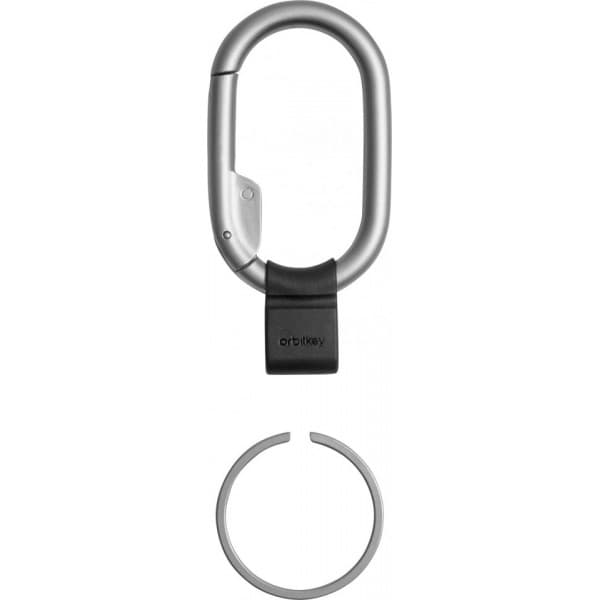 Orbitkey Clip Mini nyckelring, silver