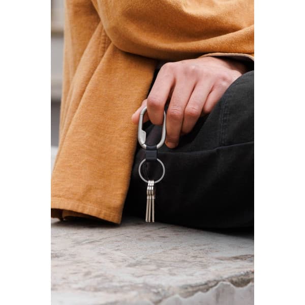 Orbitkey Clip Mini nyckelring, silver