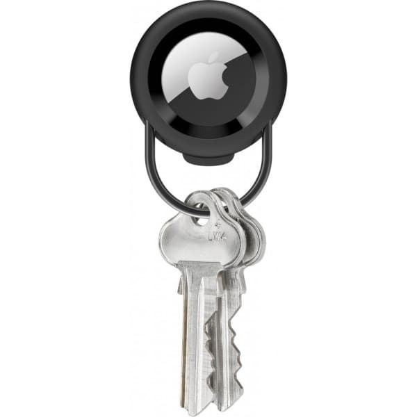 Orbitkey Slim Case for AirTag -pidike avainrenkaalla, musta