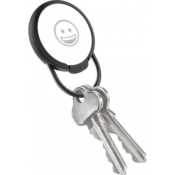 Orbitkey Slim Case for AirTag -pidike avainrenkaalla, musta