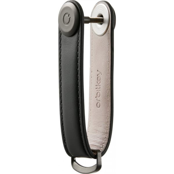 Orbitkey Læder Nøgleorganisator - nøglekæde, sort