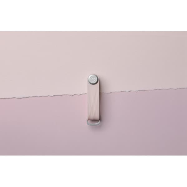Orbitkey Active Key Organiser -nyckelring, puderrosa
