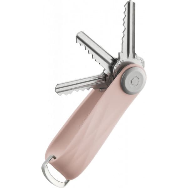 Orbitkey Active Key Organiser -nyckelring, puderrosa