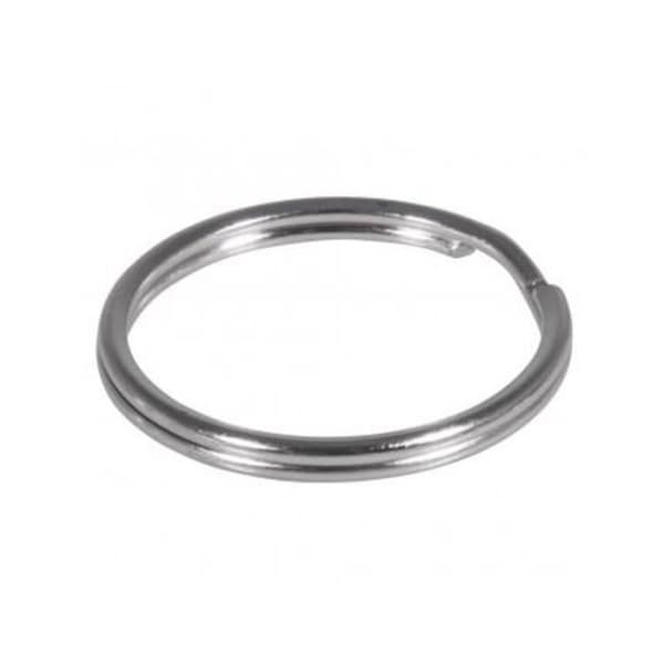 Nyckelringar - Rayher - Platin - 20 mm - Metall - Antal 6