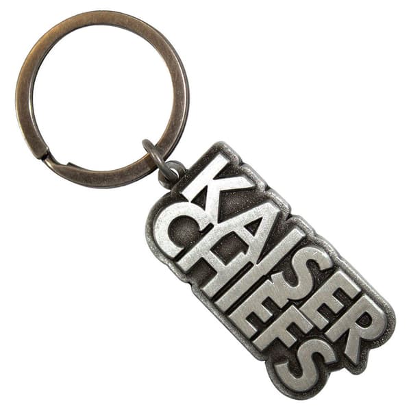 Kaiser Chiefs Skewed Band Logo Keyring Keychain One Size