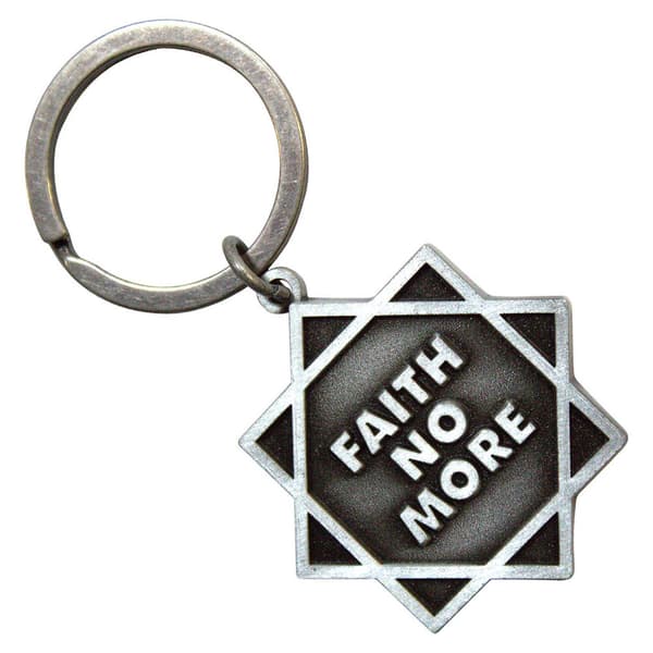 Faith No More Star Band Logo Keyring Keychain One Size