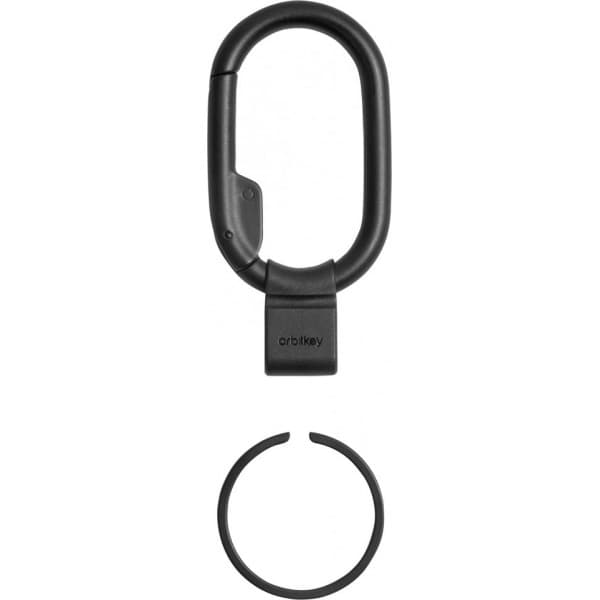 Orbitkey Clip Mini -nyckelring, svart