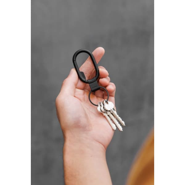 Orbitkey Clip Mini -nyckelring, svart