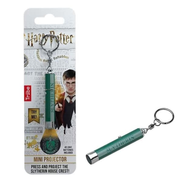 Nyckelring - Harry Potter - Slytherin - Miniprojektor - Slytherin vapen - Barn