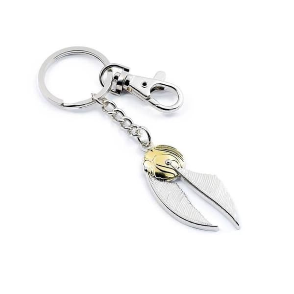 Porte-key - Carat Shop - Gyllene Snitch - Försilvrad - Inspirerad av Harry Potter - Unisex