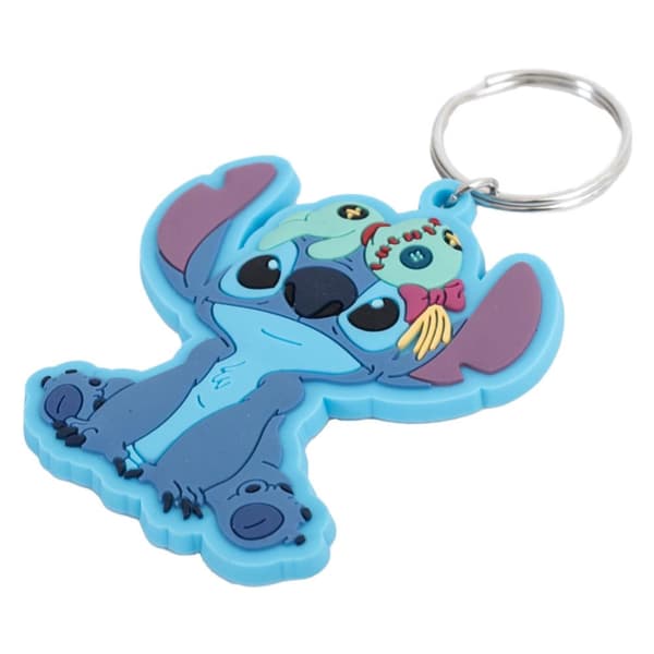Lilo & Stitch PVC Scrump Keyring