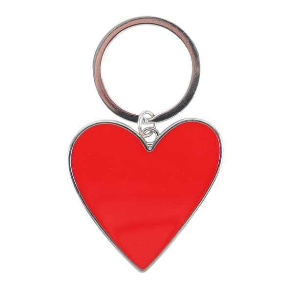 Something Different You Are Loved Heart Keyring Red One Size