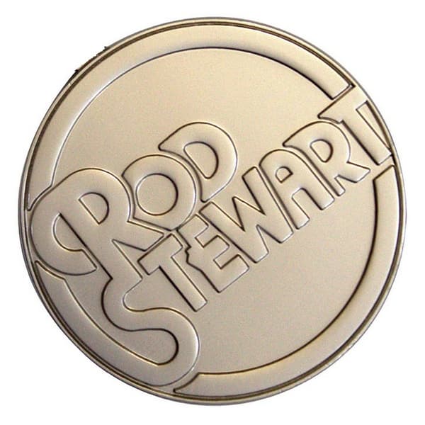 Rod Stewart Nyckelring med staplad logotyp