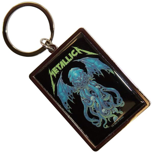 Metallica The Call Of Ktulu Keyring Black One Size