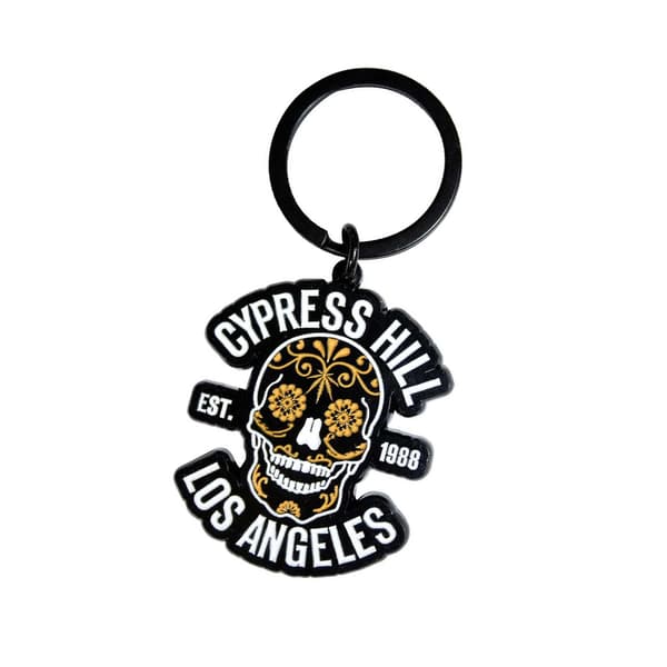 Cypress Hill Los Angeles 1988 Enamel Keyring
