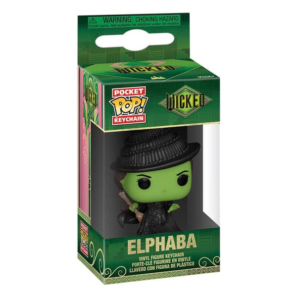 Funko Pop Keychain: Wicked - Elphaba Funko Pop Keychain: Wicked - Elphaba