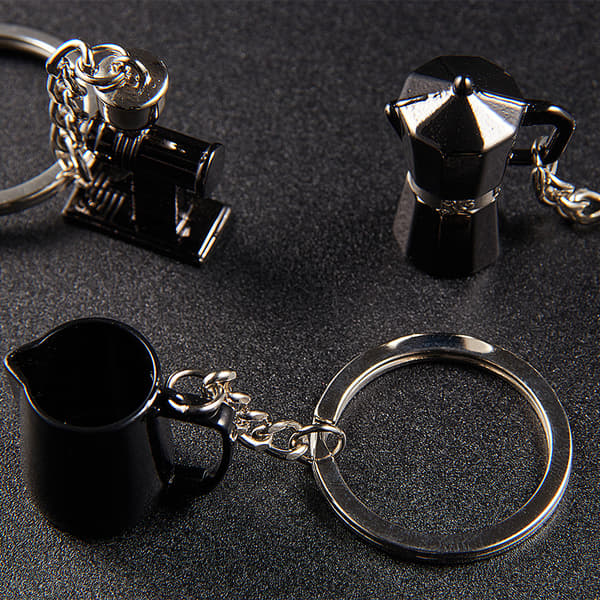INF Moka Pot nøkkelring Model 1
