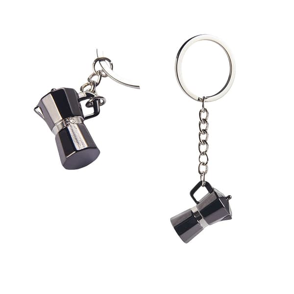 INF Moka Pot nøkkelring Model 1