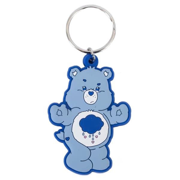 Care Bears PVC Grumpy Keyring Blue One Size